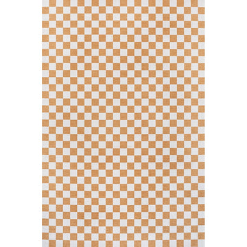 Ainsley Modern Cottage Checkerboard Washable Area Rug